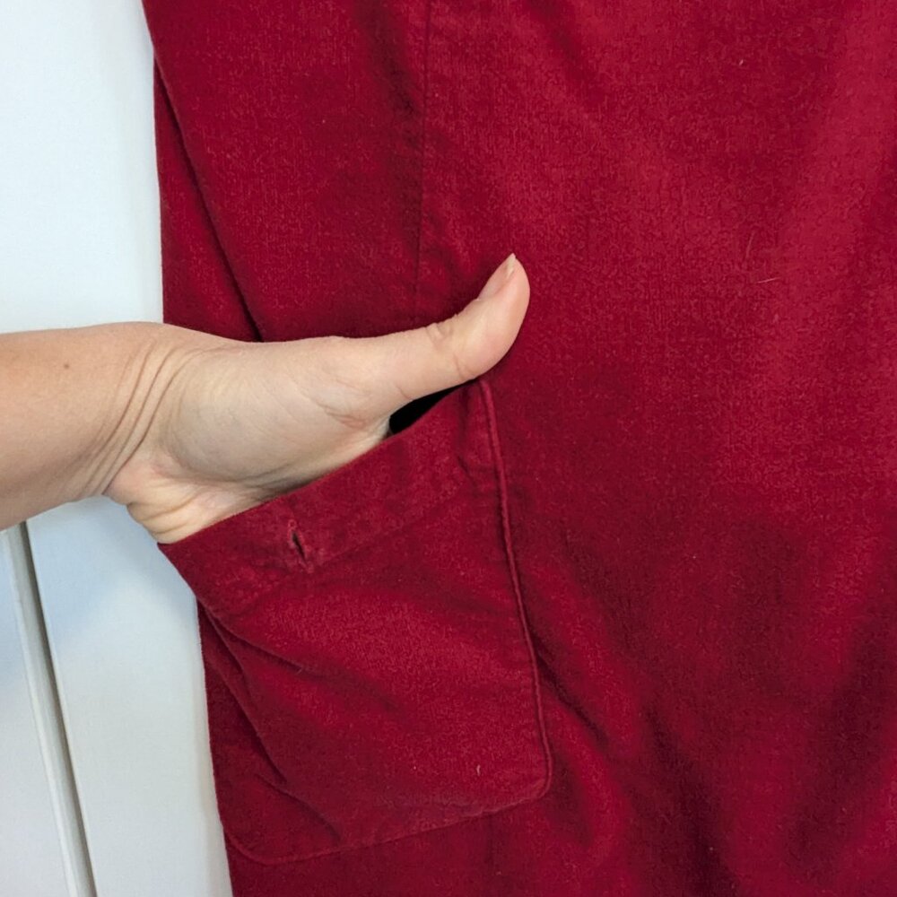 Boden Deep Red Mini Dress - Picture 6 of 10
